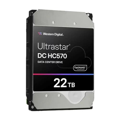 Western Digital UltraStar DC HC570 SAS 22TB Hard Drive